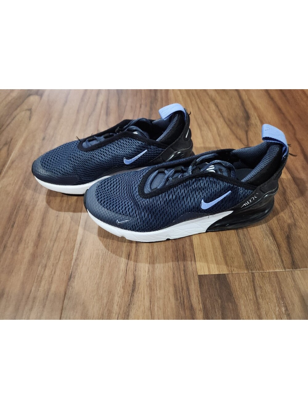 Nike Air Max 270 Thunder Blue/Royal Pulse-Black Sz 3Y